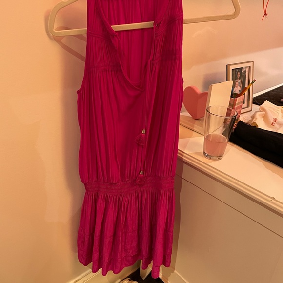 Ramy Brook silk pink mini dress. Very versatile! - Picture 2 of 2